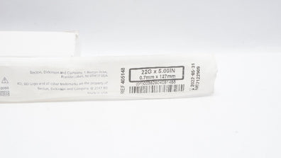 BD 405148 Spinal Ndle Quincke Type Point 22G x 5.00inch (x)